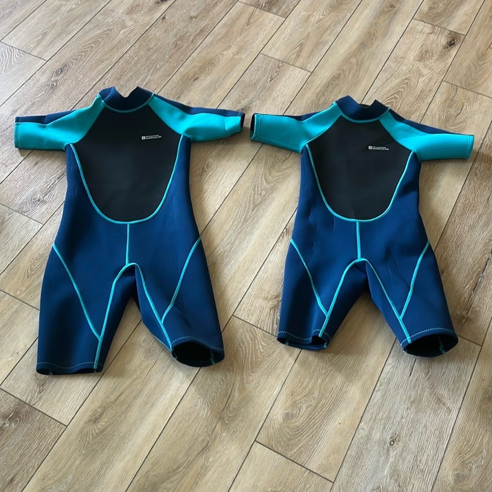 Set of 2 Size 9 - 10 Mountain Warehouse Wetsuits